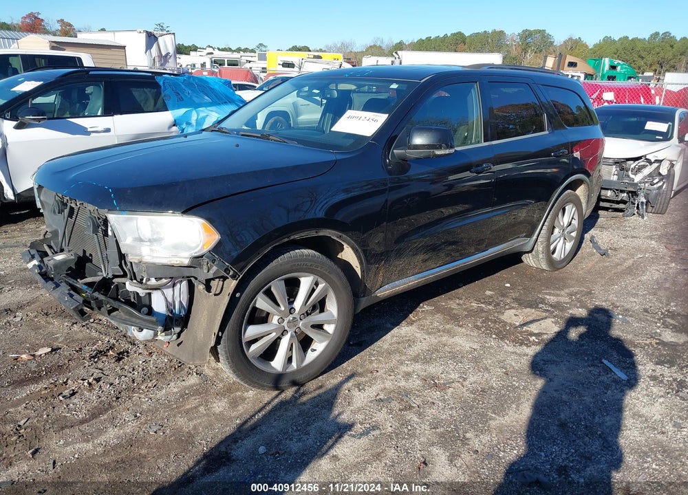 2012 DODGE DURANGO CREW VIN: 1C4SDHDT5CC112540