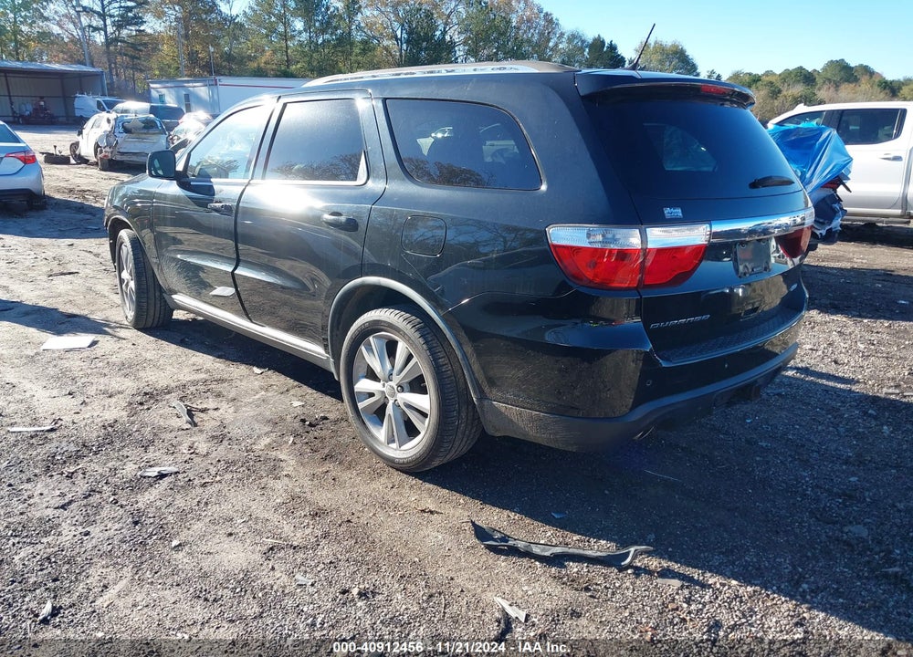 2012 DODGE DURANGO CREW VIN: 1C4SDHDT5CC112540