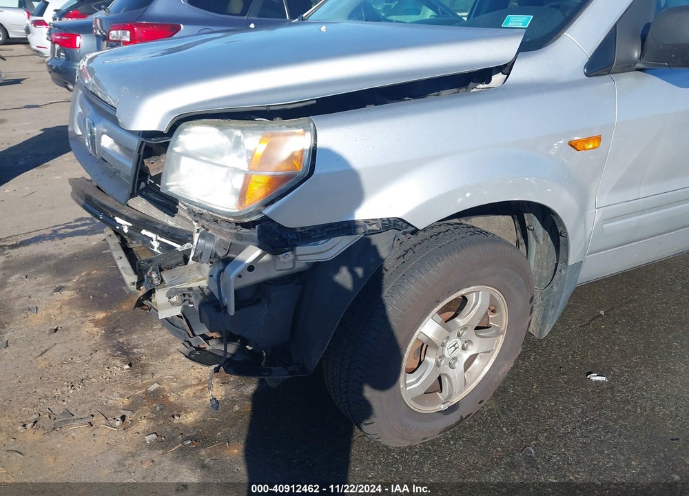 2007 HONDA PILOT EX-L VIN: 5FNYF18527B019586