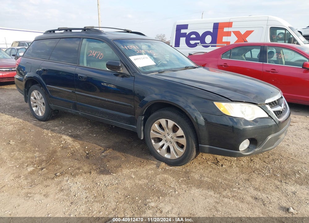 2009 SUBARU OUTBACK 2.5I LIMITED VIN: 4S4BP66C797318478