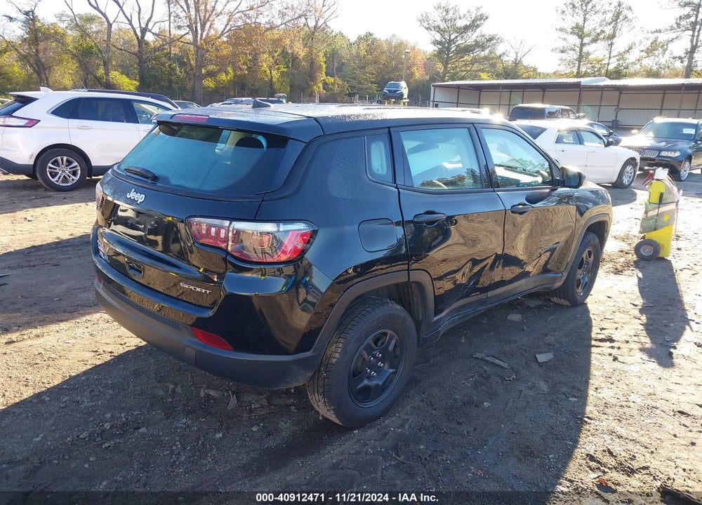 2021 JEEP COMPASS SPORT 4X4 VIN: 3C4NJDAB6MT591826