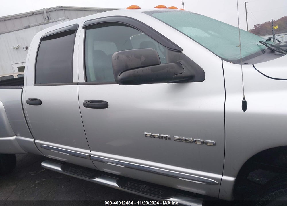 2004 DODGE RAM 3500 SLT/LARAMIE VIN: 3D7MU48C84G165040