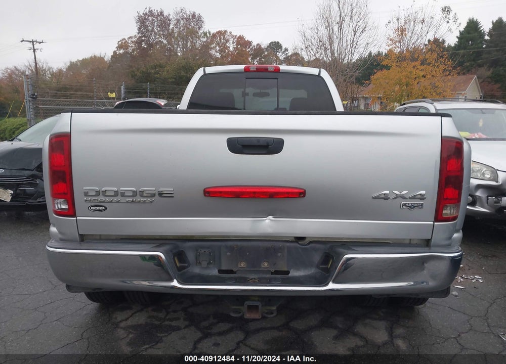 2004 DODGE RAM 3500 SLT/LARAMIE VIN: 3D7MU48C84G165040