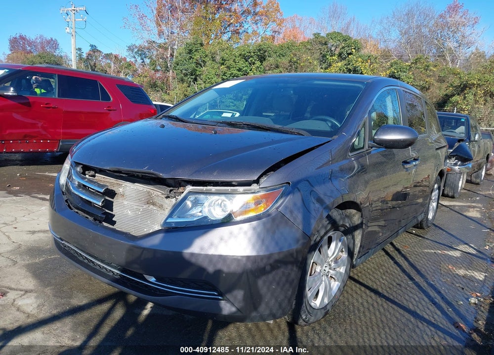 2014 HONDA ODYSSEY EX VIN: 5FNRL5H42EB015613