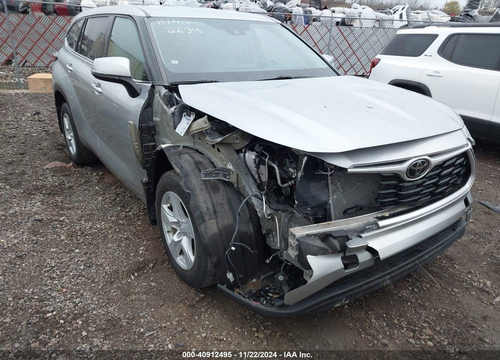 2021 TOYOTA HIGHLANDER LE VIN: 5TDBZRBH0MS102634