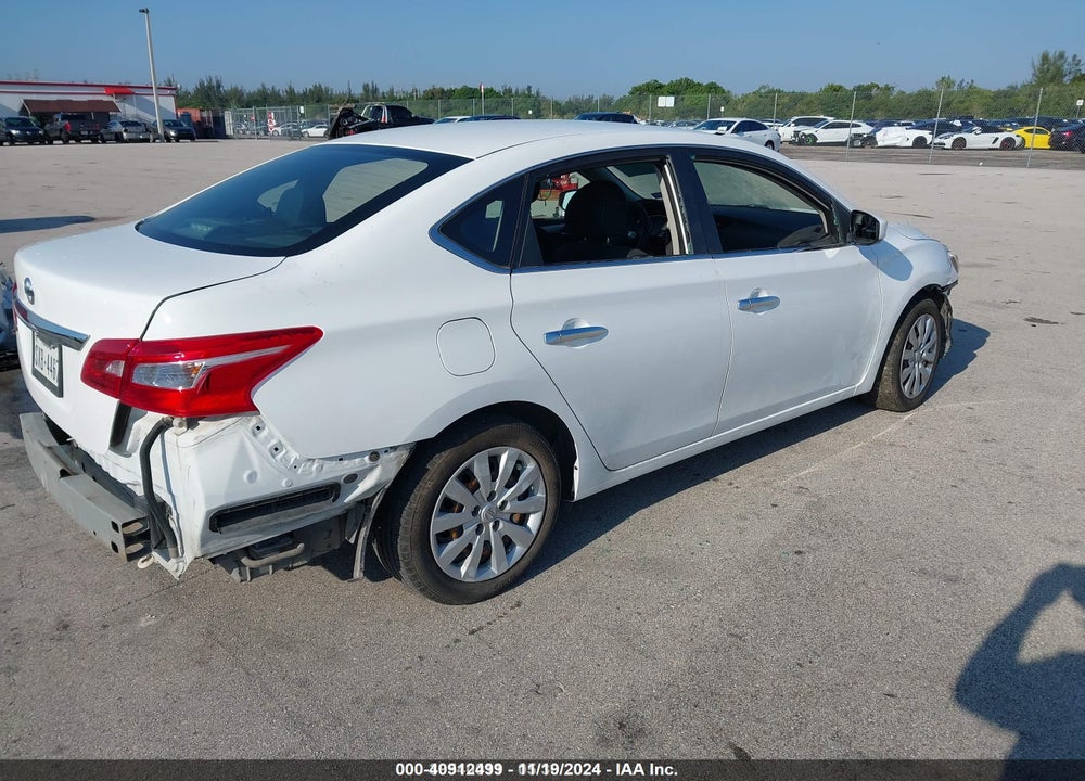 2019 NISSAN SENTRA S VIN: 3N1AB7AP1KY340174