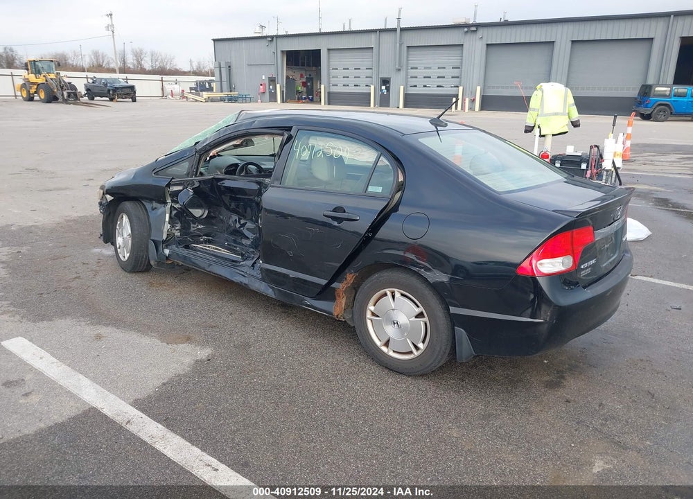 2009 HONDA CIVIC HYBRID VIN: JHMFA36219S000834