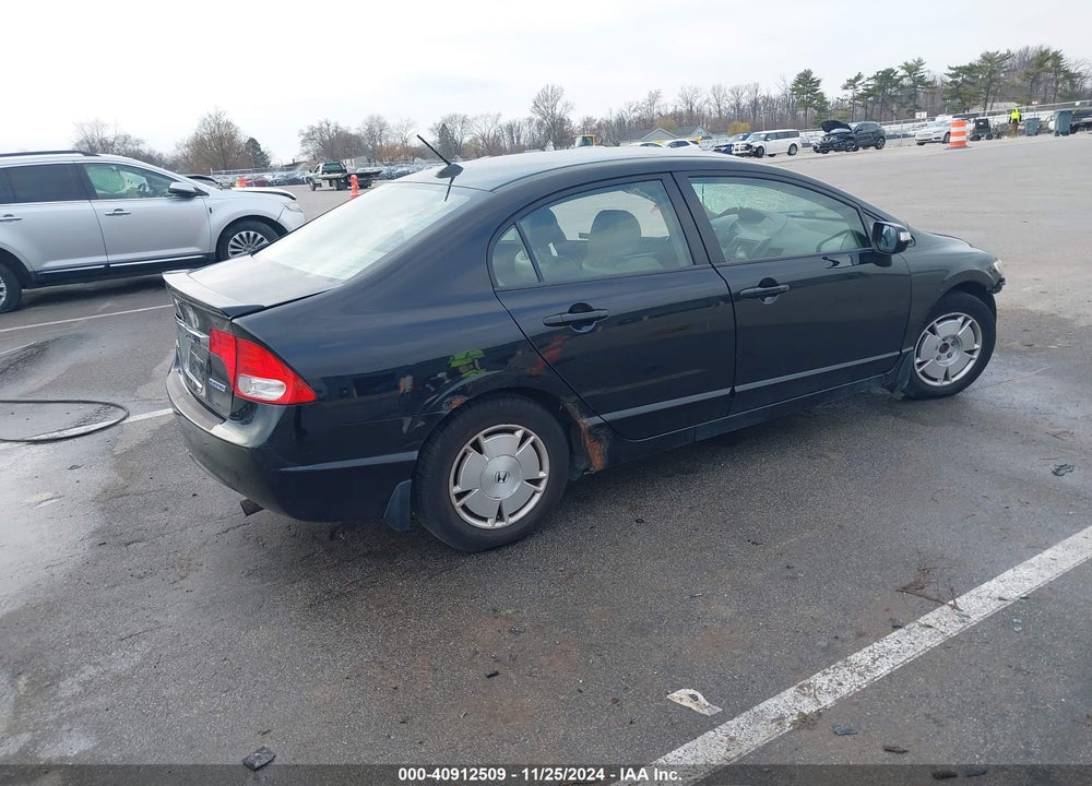 2009 HONDA CIVIC HYBRID VIN: JHMFA36219S000834