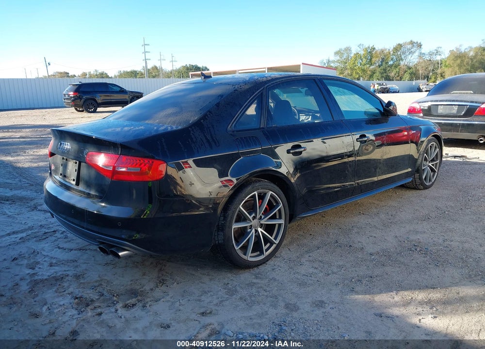 2016 AUDI S4 3.0T PREMIUM PLUS VIN: WAUKGBFL1GA013133