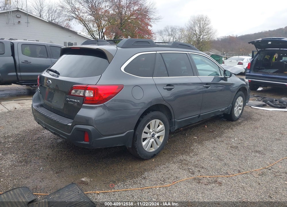 2018 SUBARU OUTBACK 2.5I PREMIUM VIN: 4S4BSACC0J3260537