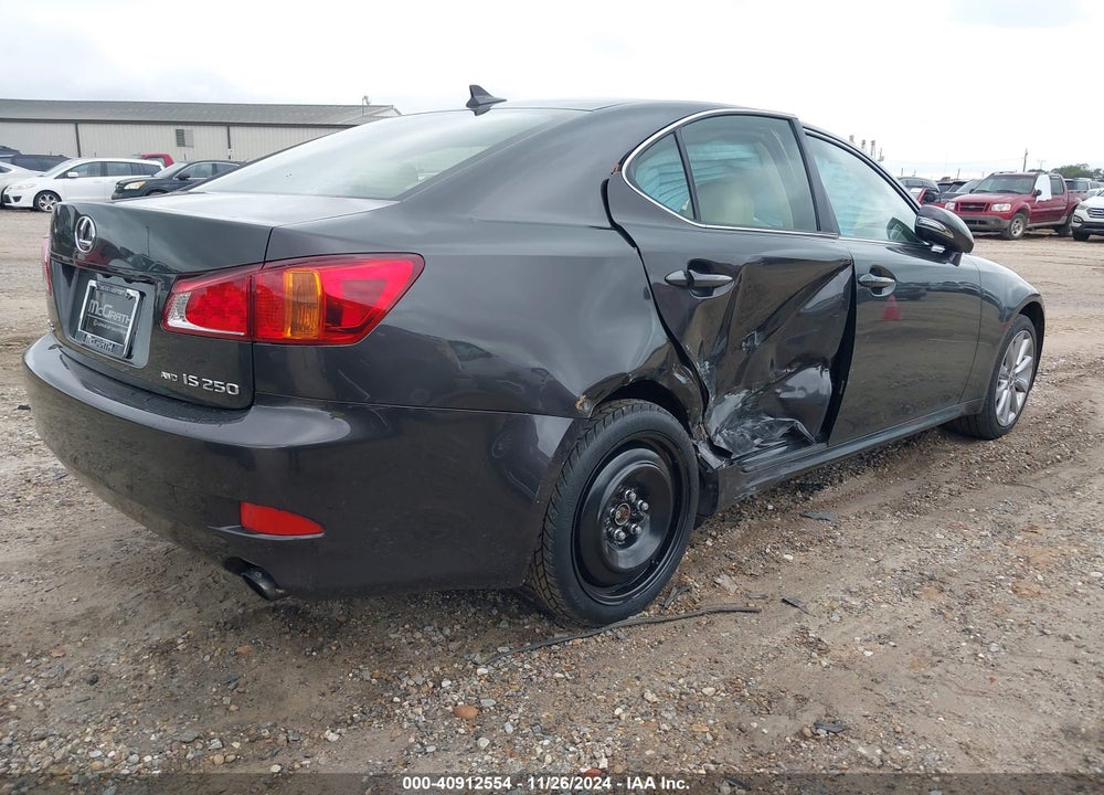 2010 LEXUS IS 250 VIN: JTHCF5C20A5042564