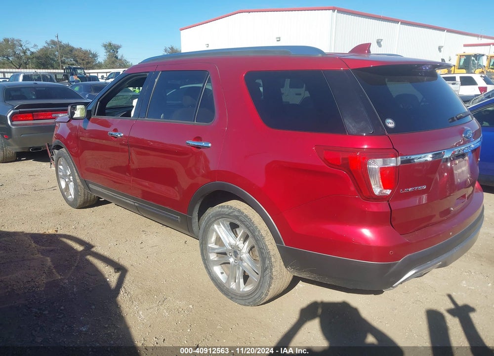 2016 FORD EXPLORER LIMITED VIN: 1FM5K7F85GGD01902