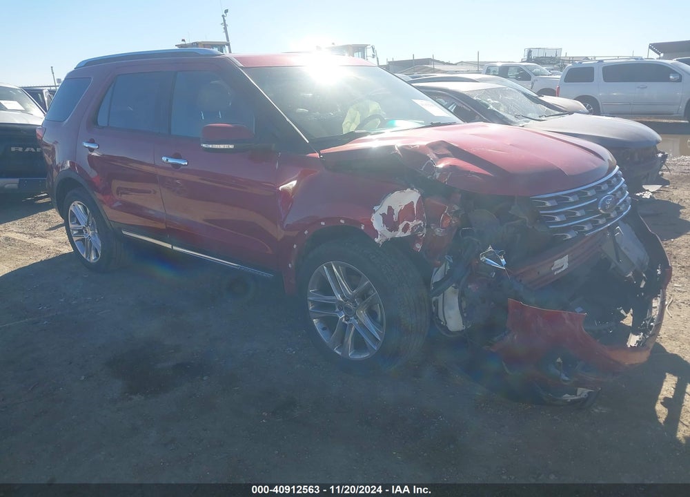 2016 FORD EXPLORER LIMITED VIN: 1FM5K7F85GGD01902