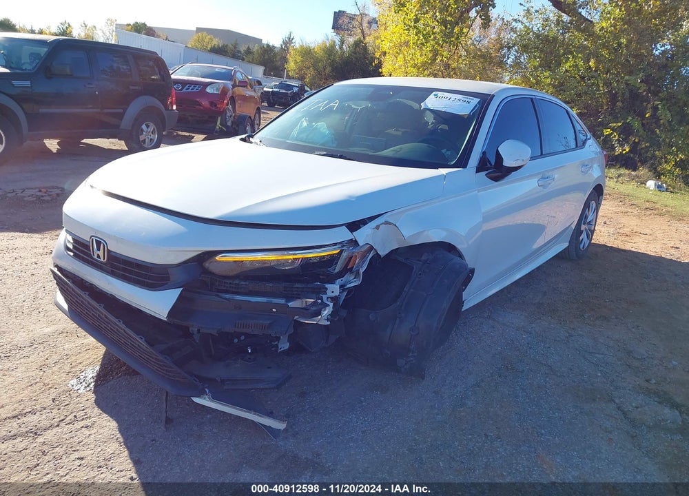 2023 HONDA CIVIC LX VIN: 2HGFE2F21PH539587