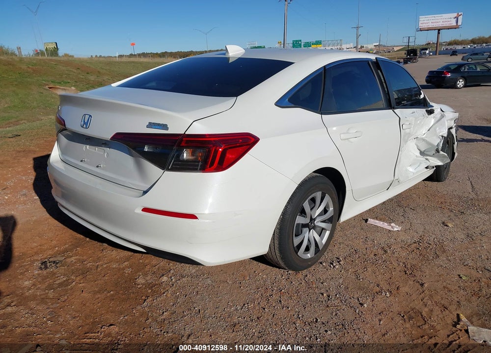 2023 HONDA CIVIC LX VIN: 2HGFE2F21PH539587