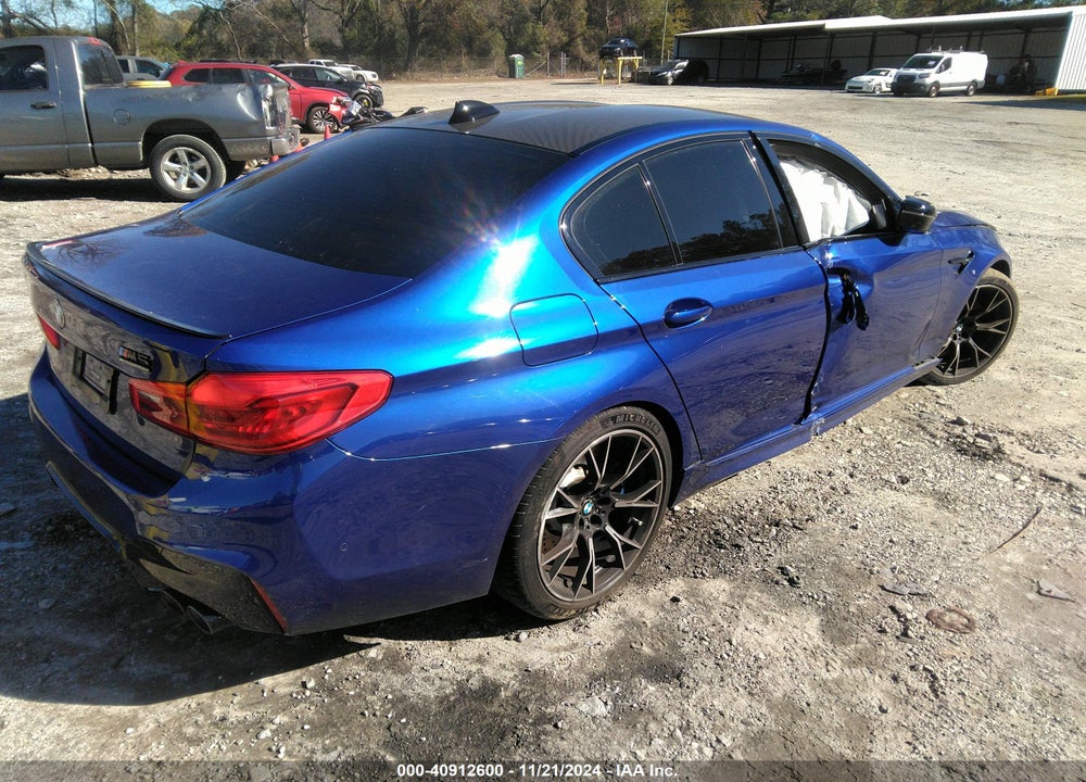 2019 BMW M5 COMPETITION VIN: WBSJF0C52KB285598