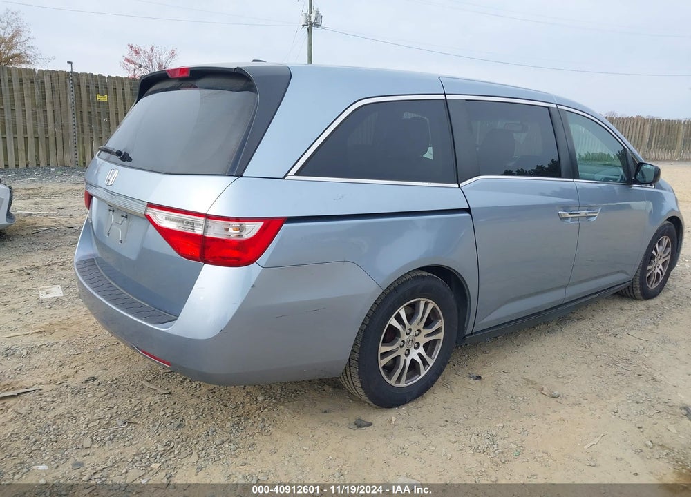 2013 HONDA ODYSSEY EX-L VIN: 5FNRL5H65DB037671