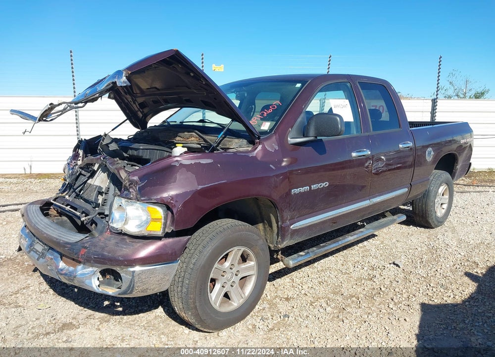 2005 DODGE RAM 1500 SLT/LARAMIE VIN: 1D7HU18N25S135771