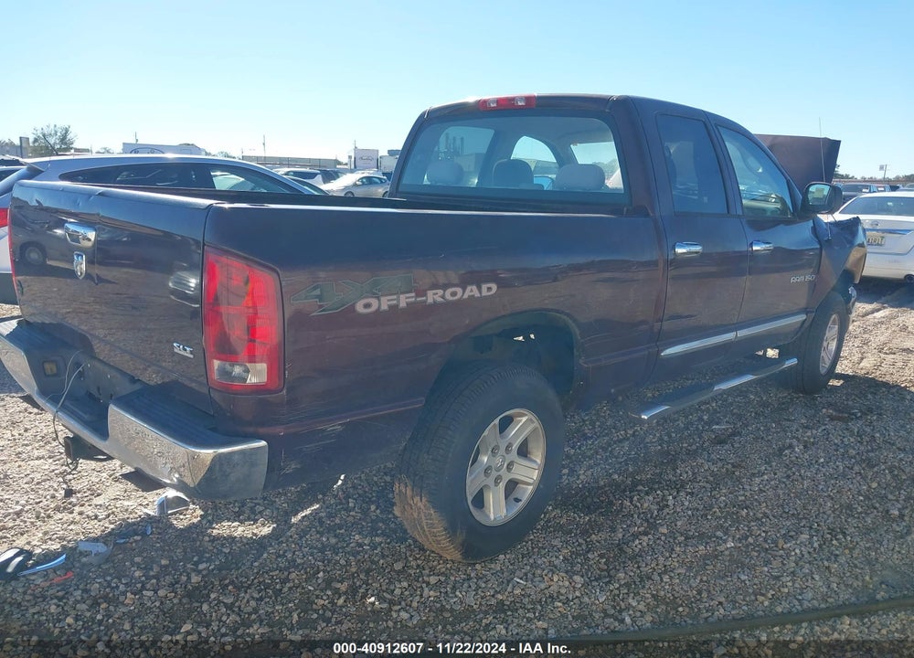 2005 DODGE RAM 1500 SLT/LARAMIE VIN: 1D7HU18N25S135771