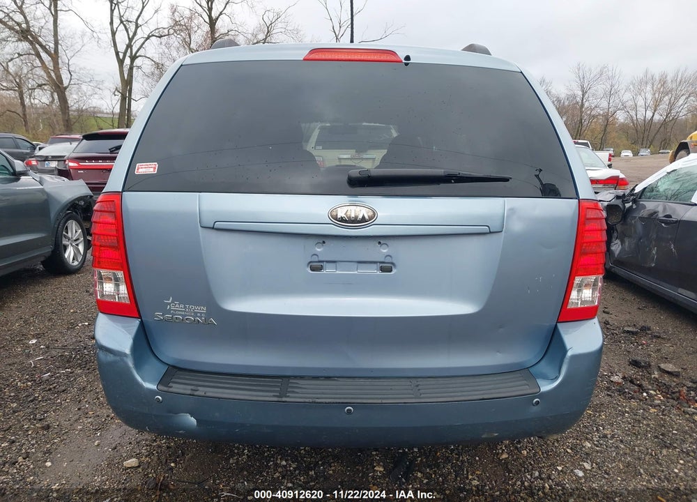 2012 KIA SEDONA LX VIN: KNDMG4C78C6419308