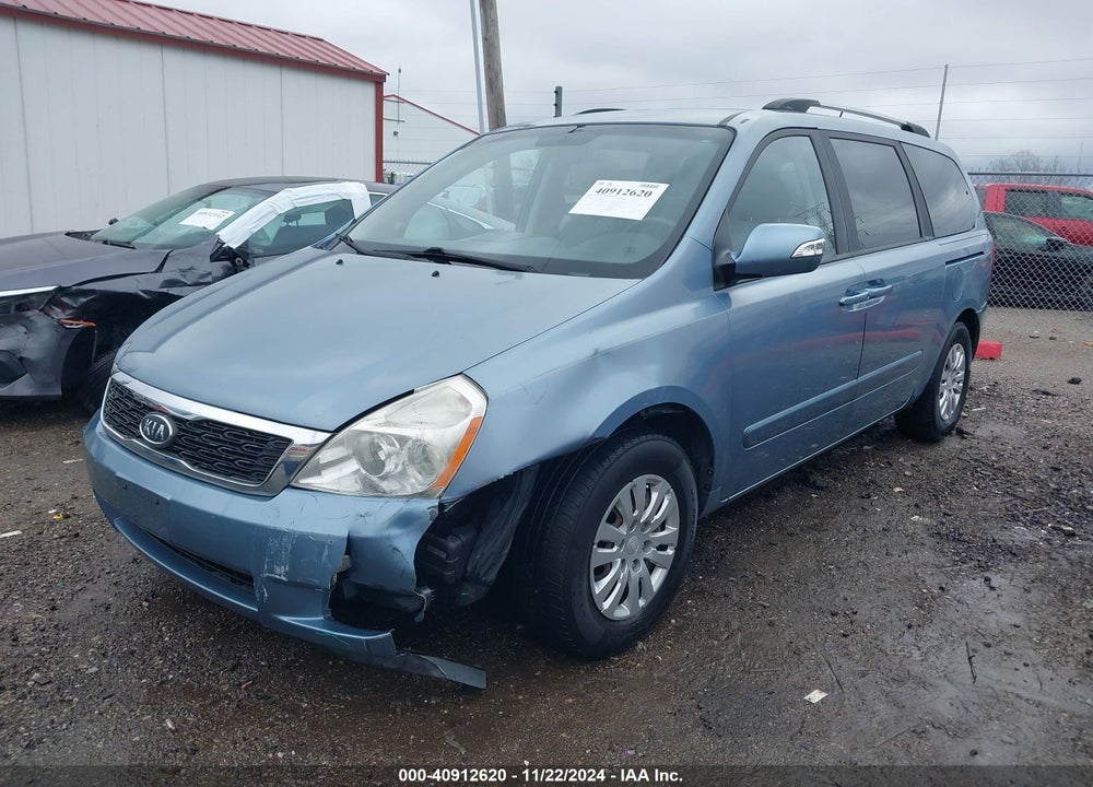 2012 KIA SEDONA LX VIN: KNDMG4C78C6419308