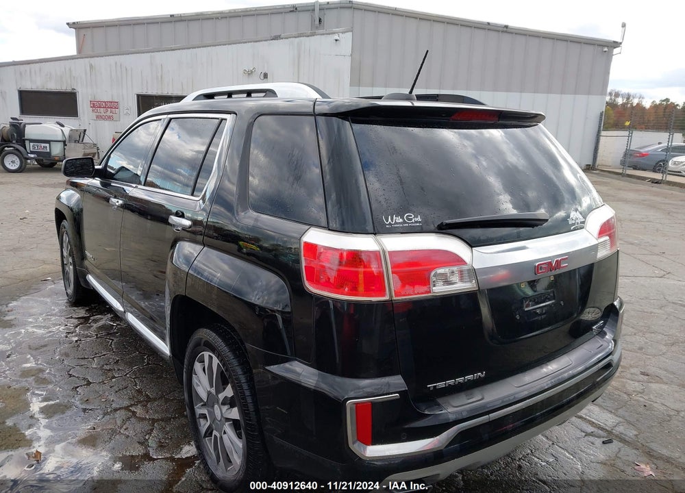 2017 GMC TERRAIN DENALI VIN: 2GKFLVE34H6227071