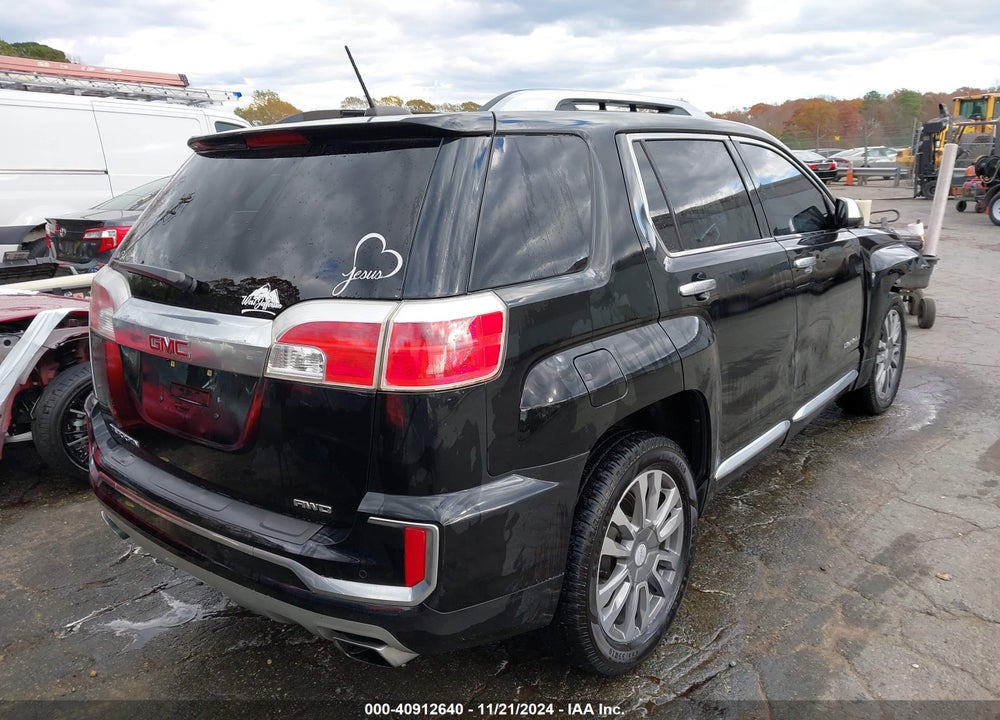 2017 GMC TERRAIN DENALI VIN: 2GKFLVE34H6227071