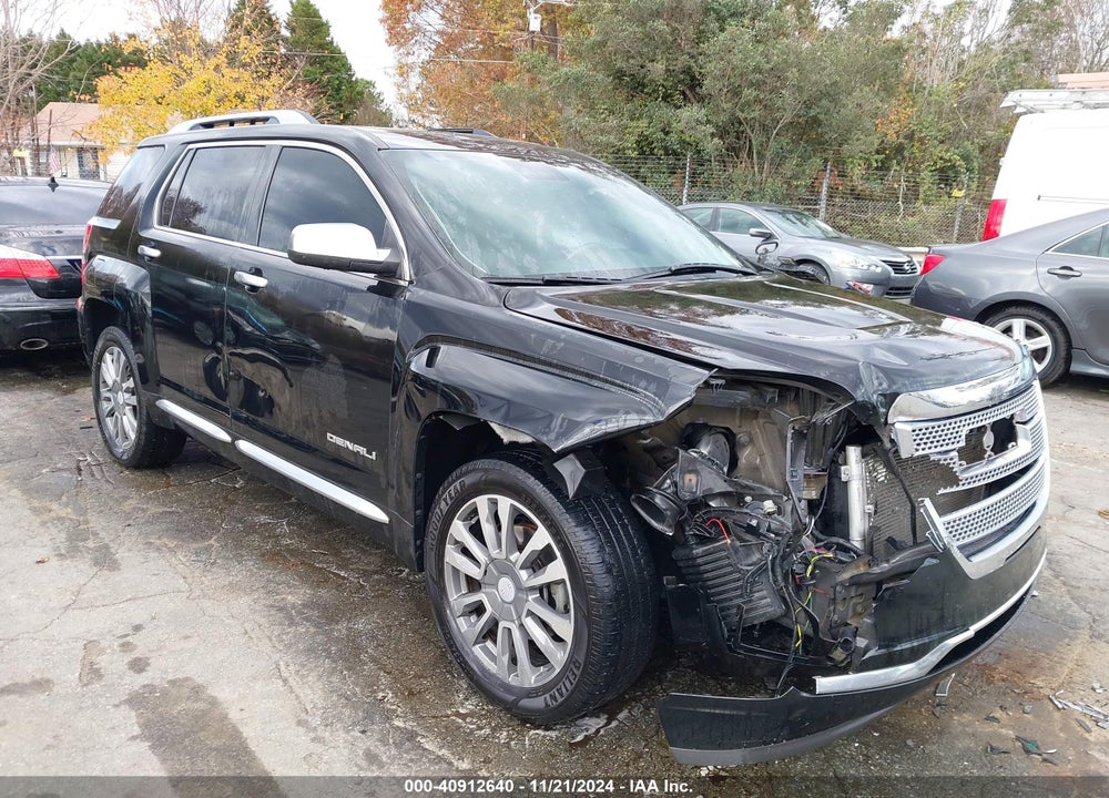 2017 GMC TERRAIN DENALI VIN: 2GKFLVE34H6227071