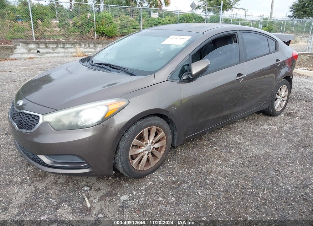 2014 KIA FORTE LX VIN: KNAFX4A6XE5101098
