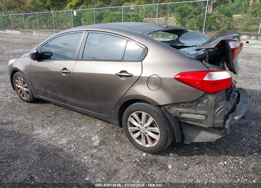 2014 KIA FORTE LX VIN: KNAFX4A6XE5101098