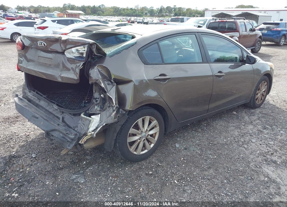 2014 KIA FORTE LX VIN: KNAFX4A6XE5101098