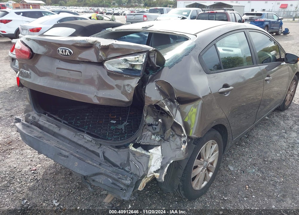 2014 KIA FORTE LX VIN: KNAFX4A6XE5101098
