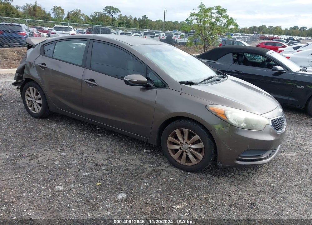 2014 KIA FORTE LX VIN: KNAFX4A6XE5101098