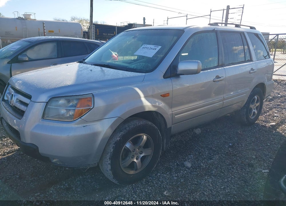 2008 HONDA PILOT EX-L VIN: 5FNYF28538B028935