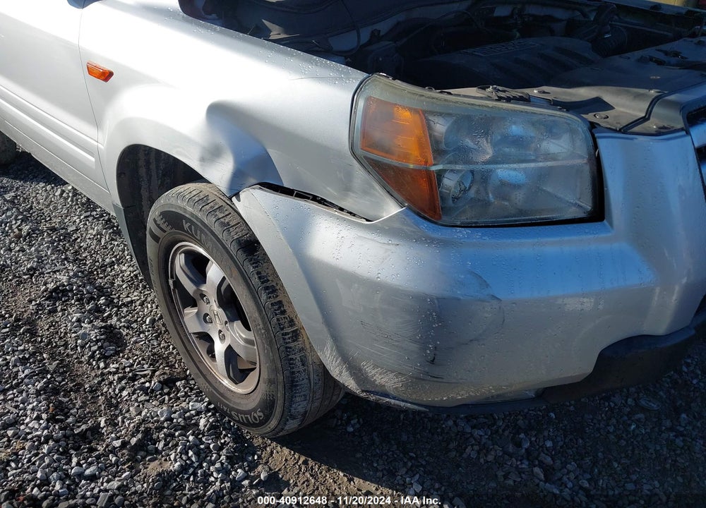 2008 HONDA PILOT EX-L VIN: 5FNYF28538B028935