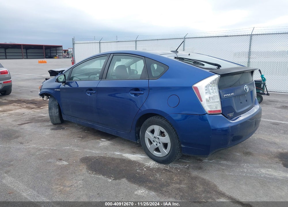 2010 TOYOTA PRIUS II VIN: JTDKN3DU2A0033222
