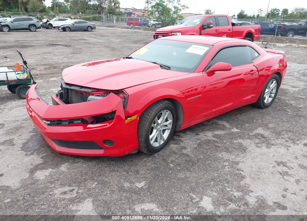 2015 CHEVROLET CAMARO 2LS VIN: 2G1FB1E39F9196511