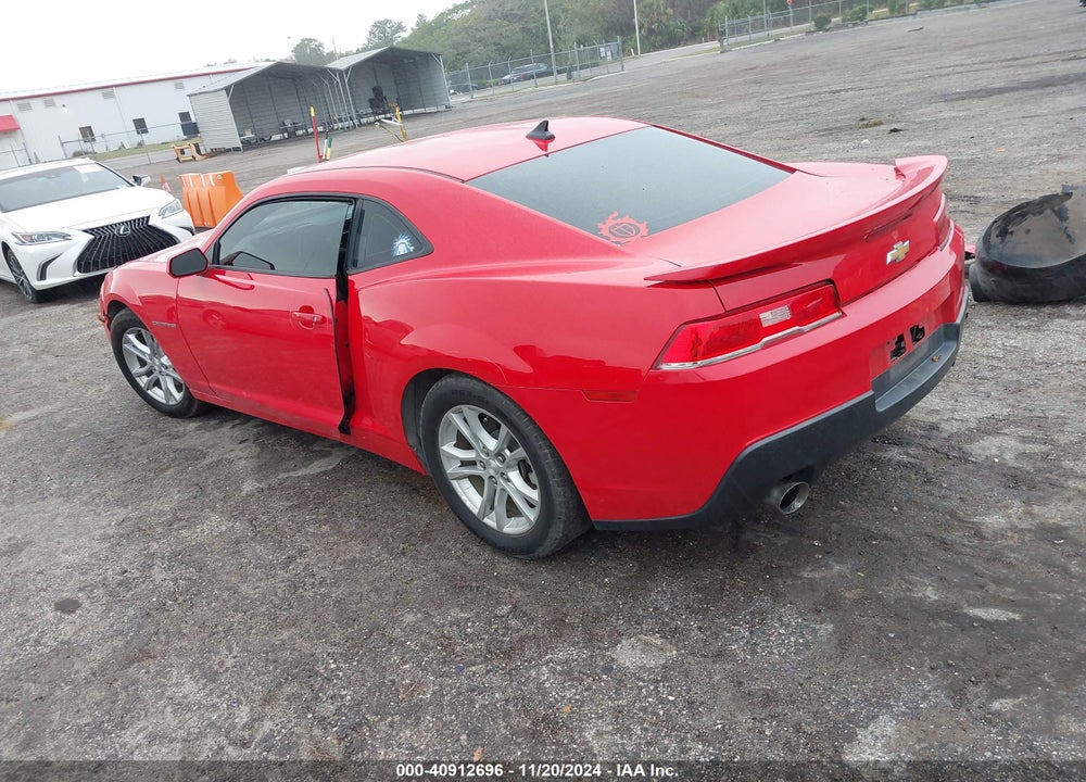 2015 CHEVROLET CAMARO 2LS VIN: 2G1FB1E39F9196511