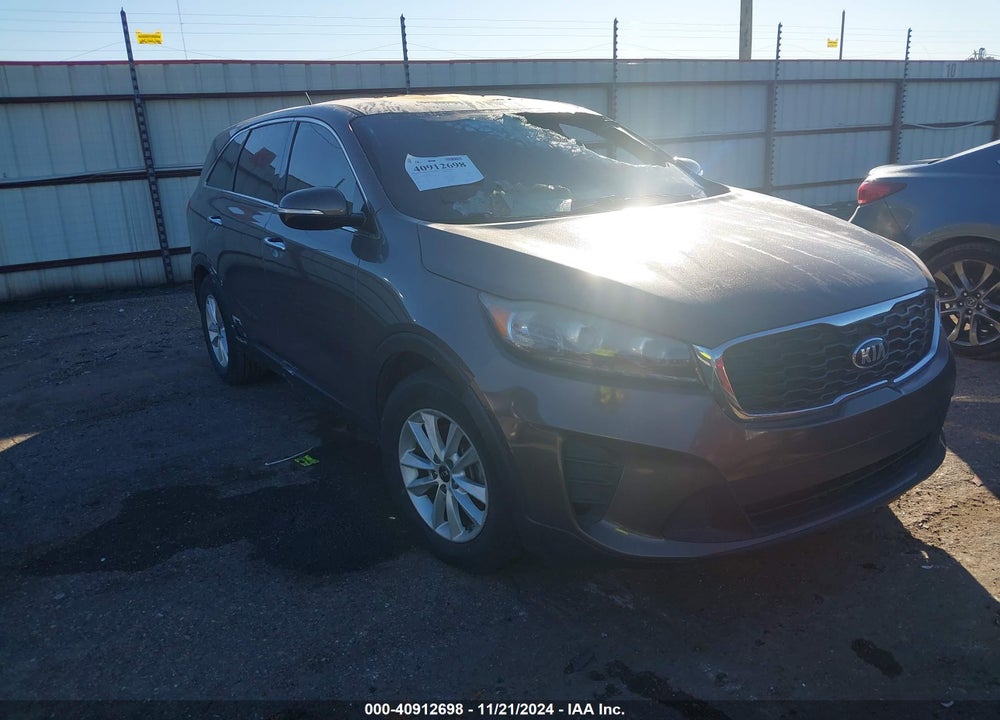 2019 KIA SORENTO 3.3L LX VIN: 5XYPG4A50KG481277