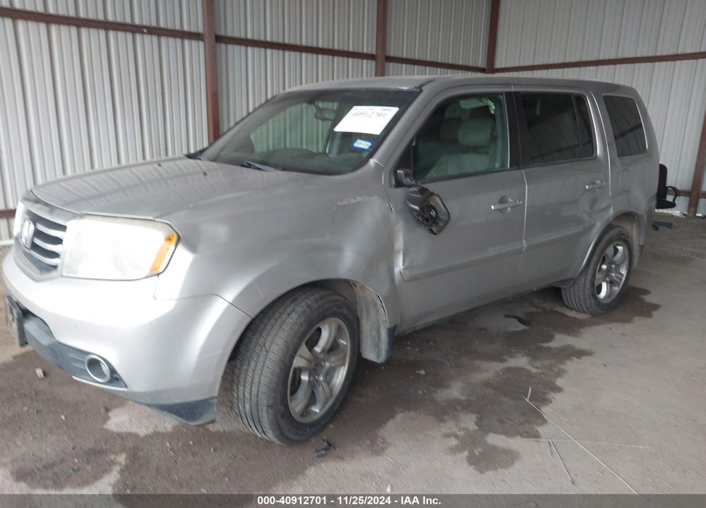 2012 HONDA PILOT EX-L VIN: 5FNYF3H63CB042356