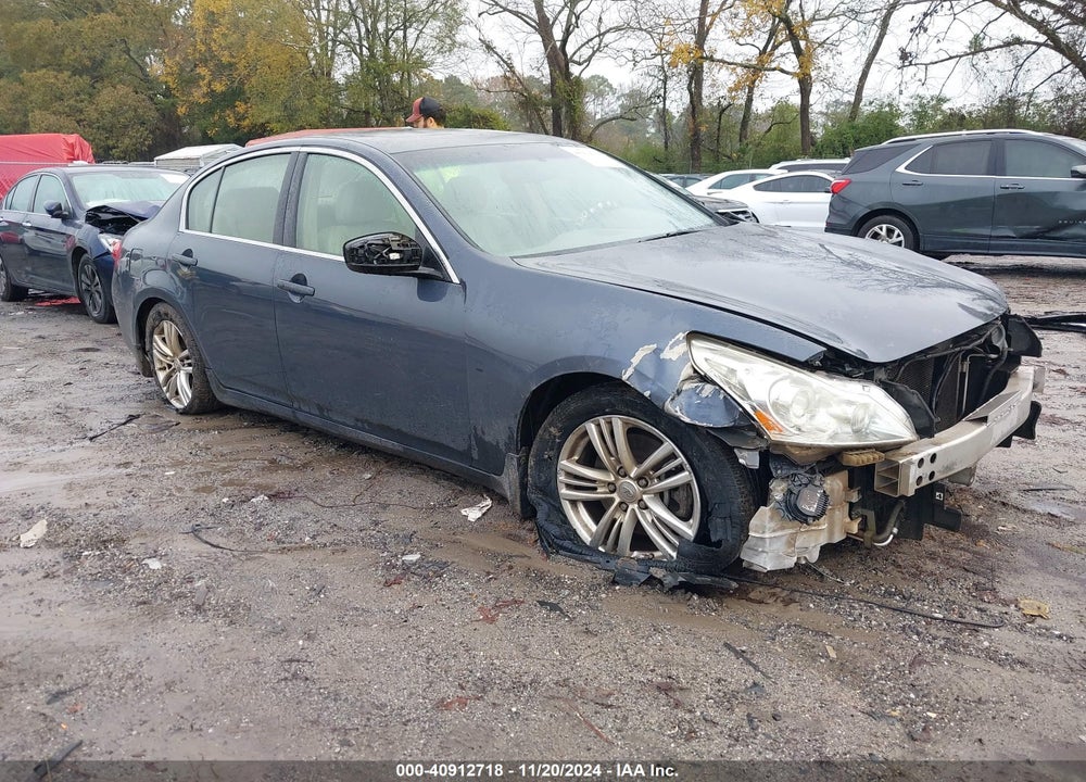 2012 INFINITI G37 JOURNEY VIN: JN1CV6AP6CM628013