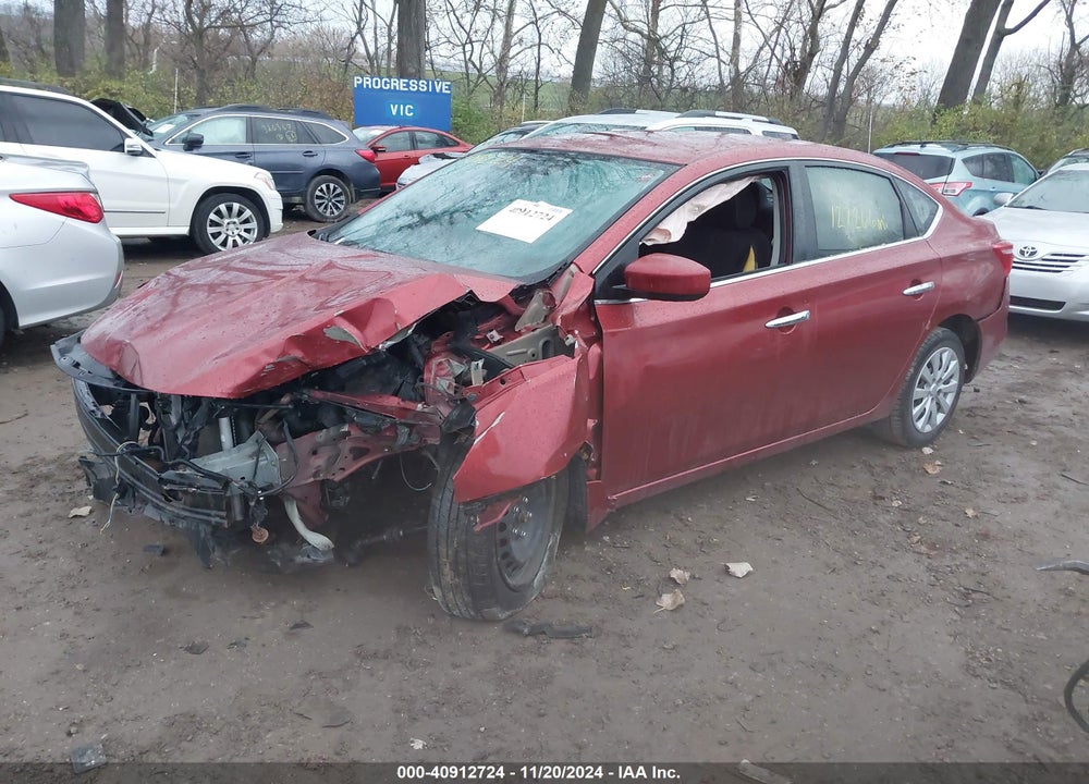 2016 NISSAN SENTRA VIN: 3N1AB7AP6GY280576