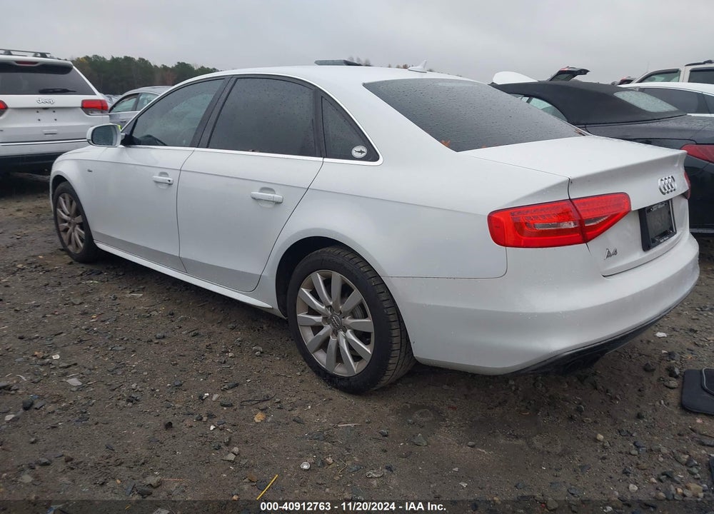 2015 AUDI A4 2.0T PREMIUM VIN: WAUAFAFL1FN023788