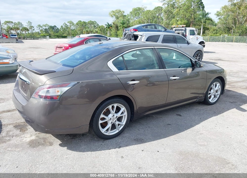 2012 NISSAN MAXIMA 3.5 SV VIN: 1N4AA5AP9CC849806