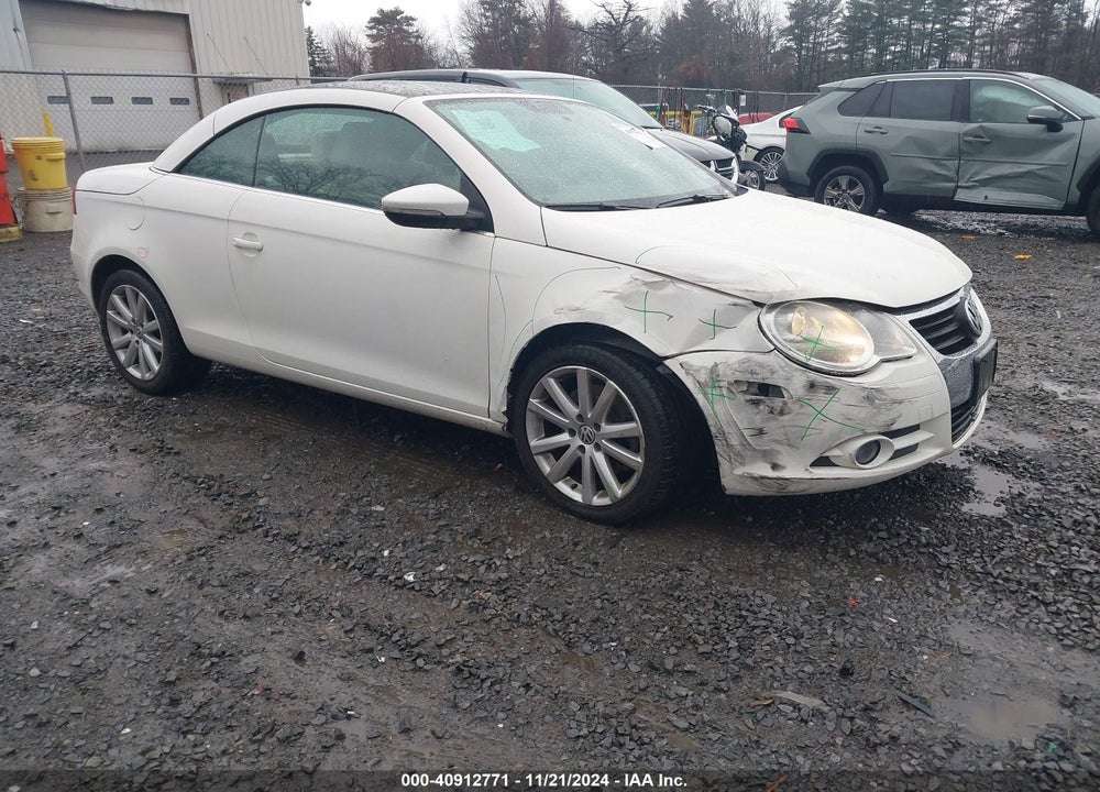 2011 VOLKSWAGEN EOS KOMFORT VIN: WVWBA7AH1BV001215