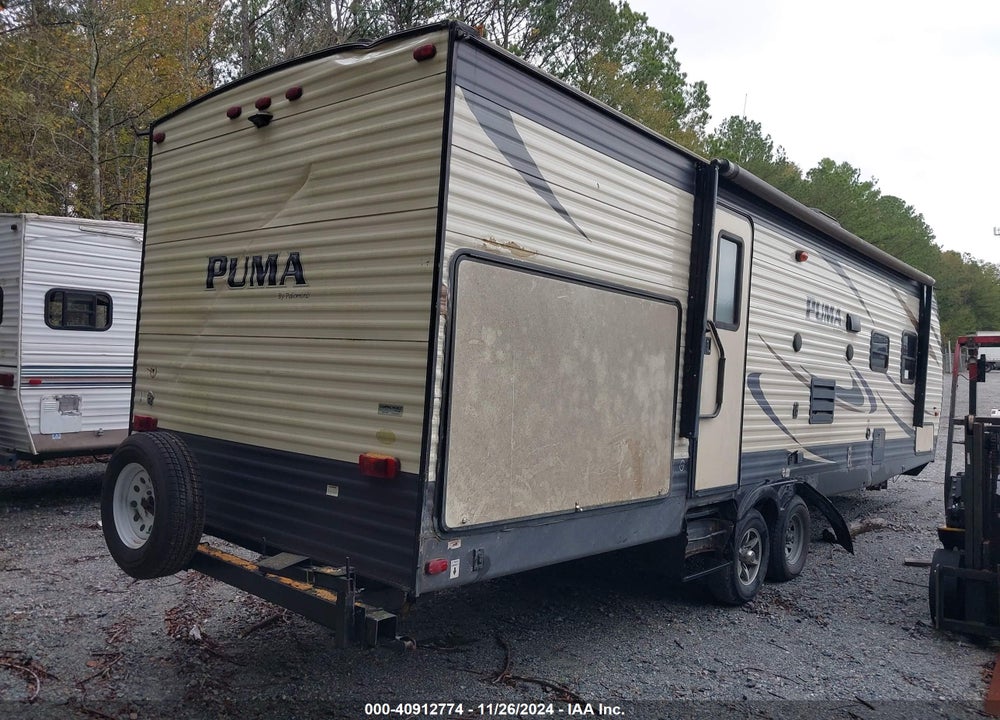2017 PALOMINO 5TH WHEEL VIN: 4X4TPUD27HP066330