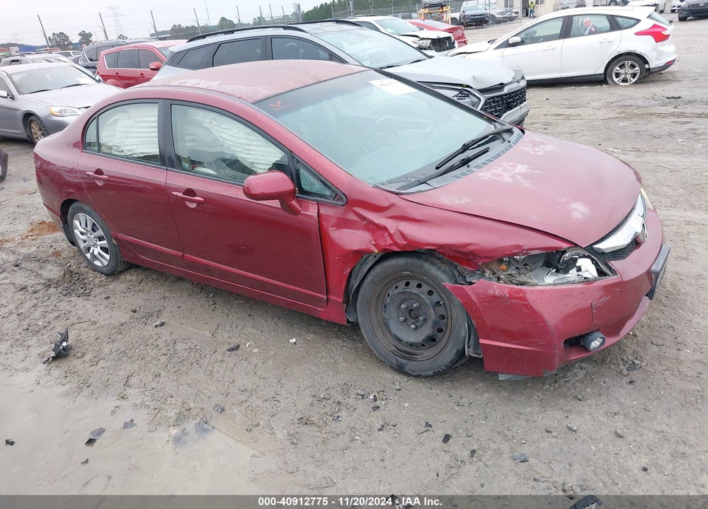 2009 HONDA CIVIC LX VIN: 2HGFA16579H541735