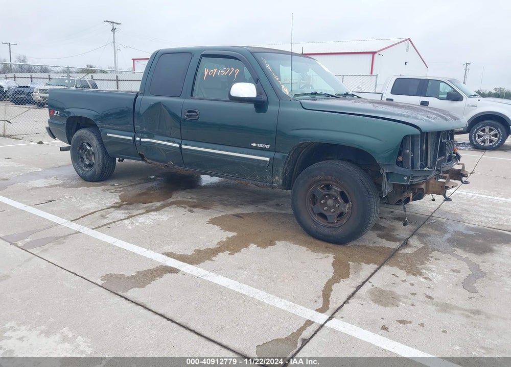 2002 CHEVROLET SILVERADO 1500 LT VIN: 1GCEK19T12Z258139