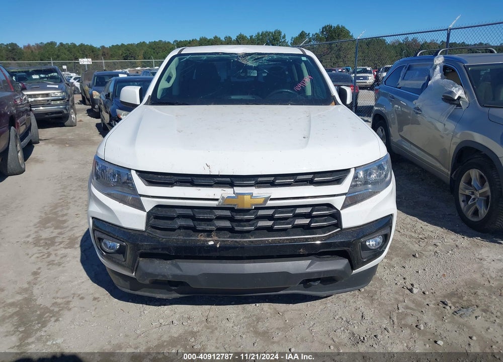 2022 CHEVROLET COLORADO 2WD SHORT BOX LT VIN: 1GCGSCEN1N1324946