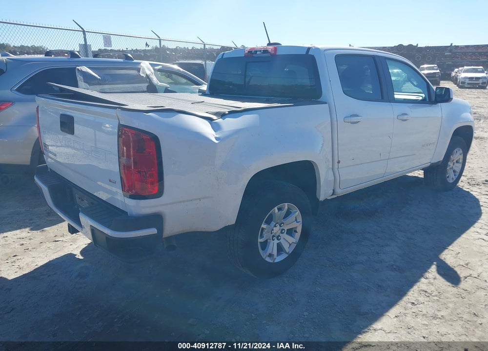 2022 CHEVROLET COLORADO 2WD SHORT BOX LT VIN: 1GCGSCEN1N1324946
